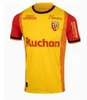 24 Maillot RC 23 Lens Futbol Formaları Çocuk Kiti Sainte Futbol Gömlekleri De Foot Away Away Eğitimi 2023 2024 Oyuncu Versiyonu Fofana Buksa Irk Ayrımcılığı