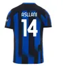 2023 2024 LAUTARO camisas de futebol BARELLA DZEKO INTERS LUKAKU MILANS ERIKSEN SKRINIAR VIDAL BROZOVIC camisa de futebol 23 24 uniformes homens crianças kits conjuntos