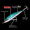 Baits Lures GREENSPIDER Flash Blade Sinking Big Pencil 165mm 70g Ocean Boat Fishing Lure 3x-Strength Hook For Tuna GT Sea Fish 230718