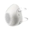 PM2 5 masque anti-poussière masque de ventilateur électrique intelligent Anti-Pollution respirant Anti Smog anti-poussière extérieur avec 4 filtres323B