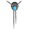 Bolo Ties Turquoise Bolo Tie for Adult Unisex Cowboy Necktie Costume Accessories Neck Tie for Women Mens Rustics Jewelry Drop Shipping HKD230719