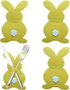 Juegos de vajilla Porta cubiertos de Pascua Pocket | Party Non Woven - Porta Bolsillos Home Re