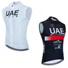 Cycling Shirts Tops UAE Team Cycling Jersey Windbreaker Men Bike Vest Maillot Ropa Ciclismo Pro Bicycl Tshirt Clothing 230718
