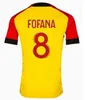 24 Maillot RC 23 Lens Futbol Formaları Çocuk Kiti Sainte Futbol Gömlekleri De Foot Away Away Eğitimi 2023 2024 Oyuncu Versiyonu Fofana Buksa Irk Ayrımcılığı