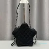 2023-Five-Pointed Star Shourdled Bags女性デザイナーハンドバッグ財布ファッションハードウェア文字格子縞の財布五gram片型バッグジッパー