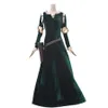 Kostium dla dorosłych odważny merida cosplay imprezowy sukienka Custom236d