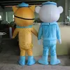 2019 Fabrik Lively Octonauts Movie Captain Barnacles Kwazii Polar Bear Police Mascot Costumes Adult Size 238R