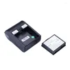 Imprimante de reçus Bluetooth thermique portable MPT-II 58mm Mini imprimantes d'étiquettes d'impression sans fil