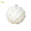 Party -Dekoration Teellook 10pcs 8cm White Bubble Christmas Ball El Mall Tree Anhänger