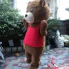 2018 Fabrik direkt maßgeschneidertes Bären-Maskottchen-Kostüm, Teddybär-Maskottchen-Kostüm für Erwachsene, Größe 2230