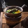 Bols en vedette Style chinois vaisselle rétro porc braisé tête de lion de Dongpo bol bougie chauffage poêle ouvert