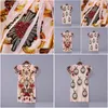 Basic Casual Dresses European And American Womens Wear Summer New Style Short-Sleeved Print Fashionable Embroidered Beaded Dress D Dh6Er