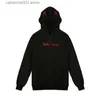 Sweats à capuche pour hommes Sweats Kpop Hoodie Fille Cornes Petit Diable Harajuku Style Sweat à Capuche Sombre Demon Aile Volante Gothique Pull Noir Femme Streetwear T230719