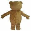 2020 Högkvalitativ Ted Costume Teddy Bear Mascot Costume Shpping1868