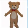 2018 المصنع المباشر Red Tie Teddy Bear Costume Teddy Bear Mascot Costume Plush Teddy Bear Costume255T