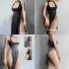 NXY 섹시 스커트 플러스 크기 여성 섹시한 드레스 가역적 드레스 에로틱 한 halter bodycon 드레스 높은 허리 슬릿 스커트 포르노 섹시 코스프레 란제리 핫 클럽웨어 230717