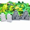 Blocks Compatible City Hill Plant Building Blocks Mountain Stone Part Jungle Bush Leaf Classic Bricks DIY Kids Toy R230718