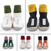 Sapatos esportivos ZP-meninos e meninas fofos macios fundo bebê meias infantis para uso interno