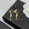 Women Stud Earrings Designer Jewelry Palm Tree Dangle Pendant 925 Silver Earring Y Party Studs Gold Hoops Engagement