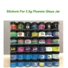 3 5g Bloemen Glazen Pot label bakpack boyz jungle jongens runtz Sharklato stikcers Voor 1G Shatter Potten zkttlez302P