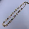 Neue Cucci Stil Deigner Brief Anhänger Gold Überzogene Perle Strass Pullover G Halskette für Frauen Hochzeit Party Schmuck