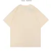 T-shirt da uomo alla moda KITH girocollo pullover manica corta lettera stampa floreale t-shirt unisex in cotone sciolto TEE