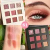 Paleta de sombras de olhos personalizável Paleta de pigmentos Glitter Marca própria 9 cores Sombra brilhante Olhos Duradoura Charmosa Maquiagem 230718