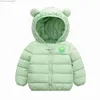 Płaszcz 2021 moda zimowa dziewczęta kreskówka płaszcza dziecięcego Top Top Baby Boys 'Jacket 1-5 Y Boys' Down Kurtka dla dzieci unisex Z230720