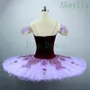 Erwachsene Dark Purple Professionelle Ballett Tutu Kostüme Kinder Wettbewerb Ballett Platte Tutu Lila Frauen Klassische Kostüm Tutu Balle2601