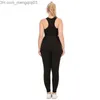Kvinnors träningsdräkter Kvinnors yoga Set 2PK Plus Size S-3XL Sportkläder Bekväma andningsbara polyester tight Barbie Pants Sports BH Z230720
