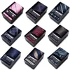 Neck Ties Gift box for men 8cm tie Business formal jacquard yarn-dyed business professional tie suit for men 230719