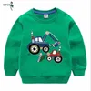 Pull Enfants Pull Bébé Garçons Dessin Animé Imprimé Pull T-shirt Filles Casual À Manches Longues Coton Tops Enfant Sport Tricots Vêtements HKD230719