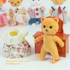 Tools Workshop 1 12 Mini Forest Animal Family Reunindo Animal Family Coelho Tigre Boneca Cena Jogo Casa Toy Bunny Cat Baby Doll Presente de Natal 230720