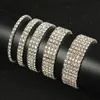 Bangle Multi -Style Silver Bracelet и свадебная невеста Эластичный браслет 230719