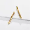 CHIAO BOHO Simplicity Link Chain Drop Earring Long Dangle Boucles d'oreilles Bijoux pour Women234S