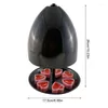 Portacandele Riscaldatore Tealight Doppia parete Tea Light Forno Radiatore Candeliere Riscaldamento per stufa invernale