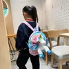 School Bags Plush Unicorn backpack Children's cartoon school bag Cute Unicorn bag Mini Unicorn backpack 230719