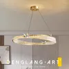 펜던트 램프 현대 LED LIGHS 고급 크리스탈 거실 천장 천장 샹들리에 실내 조명이 조각 된 나비 광택 장식 램프
