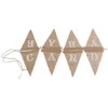 Banner Flags 1.5M "CANDY BAR" Heart Print Banner Hessian Pennant Banner Banner Bandiere Bunting Party Decoration 230720