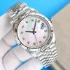 Designer Mens Movement 36/41mm Full Rostfritt stål Vattentät 31m Luminous Datejust Watch Holiday Gift Womens Watches With Box