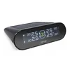 70mai TPMS bandenspanningsmeter zonne-energie dubbel USB opladen 4 ingebouwde sensoren - Black2788