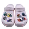 Charms Sport Team Shoe Decoration Hebilla Jibbitz para Croc Clog Pins Drop Delivery Jewelry Findings Components Dhvmw