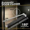 Automatic Door Self-Closing Hinge Mute Easy to Rebound No Slotting Punching Door Closer Home In Stock 201013242h