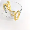 Gestempelte 24-karätige Figaro-Kettenglieder-Halskette aus massivem Gelbgold, 12 mm, echtes Karatgold für Herren, mit Gold gefüllt, Geburtstag, Weihnachten, Geschenk2703