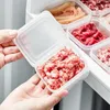 Depolama Şişeleri Buzdolabı Gıda Konteynerleri Taşınabilir Buzdolabı Meyve Sebzesi Taze Tutma Kutusu Açık Kutu Kapak