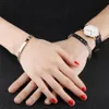 2 pc Ensemble Romantique Sa Reine Son Roi Couple Bracelets En Acier Inoxydable Correspondant Bracelet Amoureux Bracelet Couronne Charme Lien Chain215Z