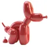 Konst pooping Dog Sculpture Harts Craft Abstrakt Geometrisk figur Staty vardagsrum Heminredning Valentin S Gift R1730 T200624210G