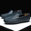 Kleid Schuhe Männer Casual Schuhe Luxus Marke Sommer Echtes Leder Herren Loafer Mokassins Aushöhlen Atmungsaktive Slip on Driving Schuhe BTMOTTZ L230720