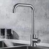 Kitchen Faucets Faucet Stainless Steel Single Handle And Cold Mixed Water Hole With 60cm Inlet For Sink Taps