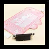 Table Mats Large Kawaii Gaming Mouse Pad Cute Cartoon Ears Pink Desk Mat Waterproof Non Slip Laptop Accessories